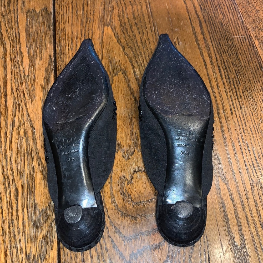 Fendi Low Heel Slides - image 8